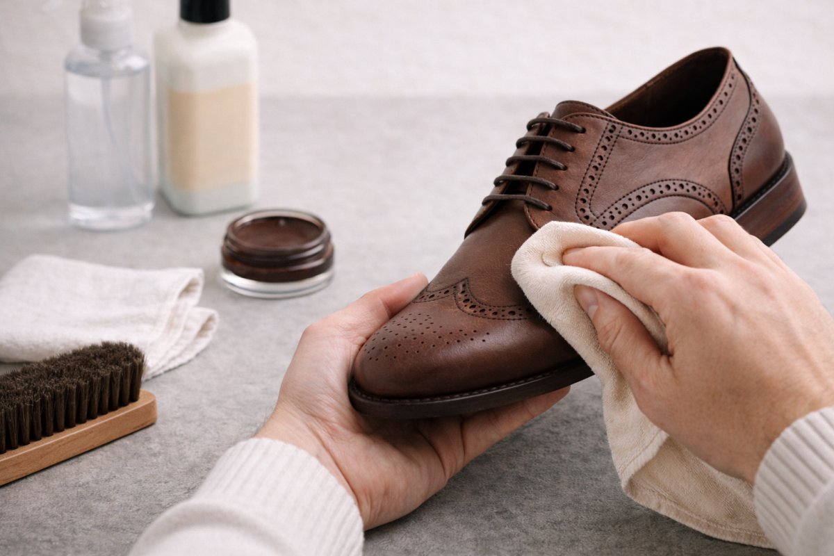Як правильно очищати шкіряне взуття Як правильно очищати шкіряне взуття