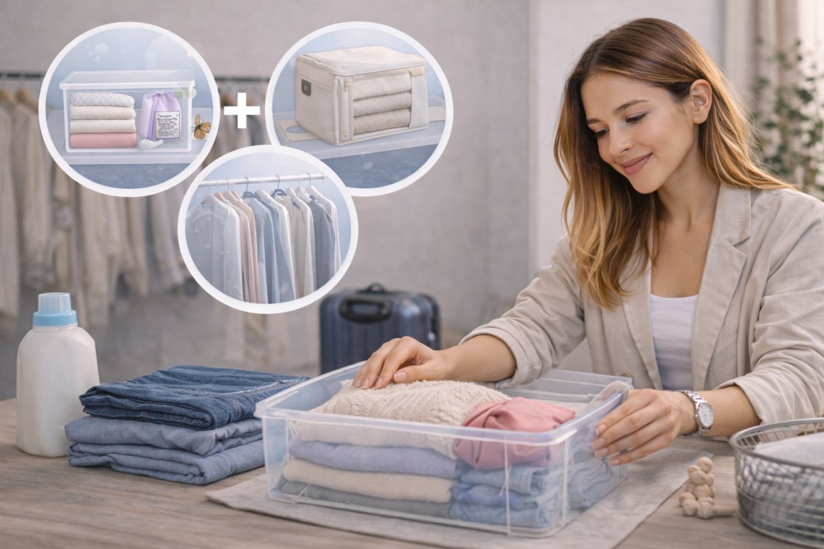 Як зберігати одяг з різних тканин