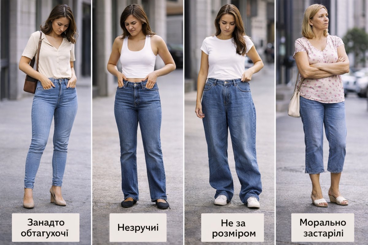 Какие ошибки делают при выборе джинсов