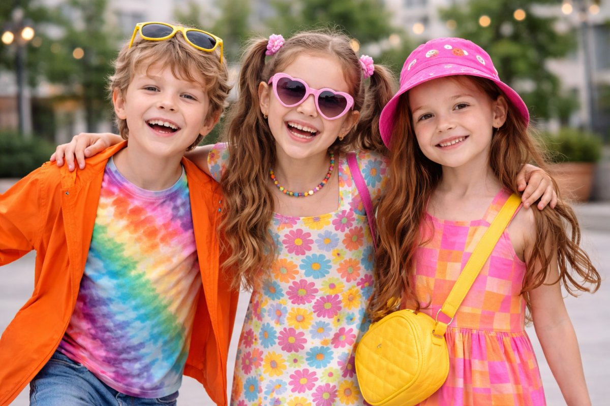 Яркие цвета и принты